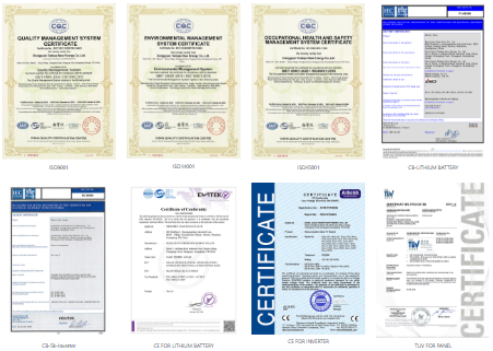 Certifications