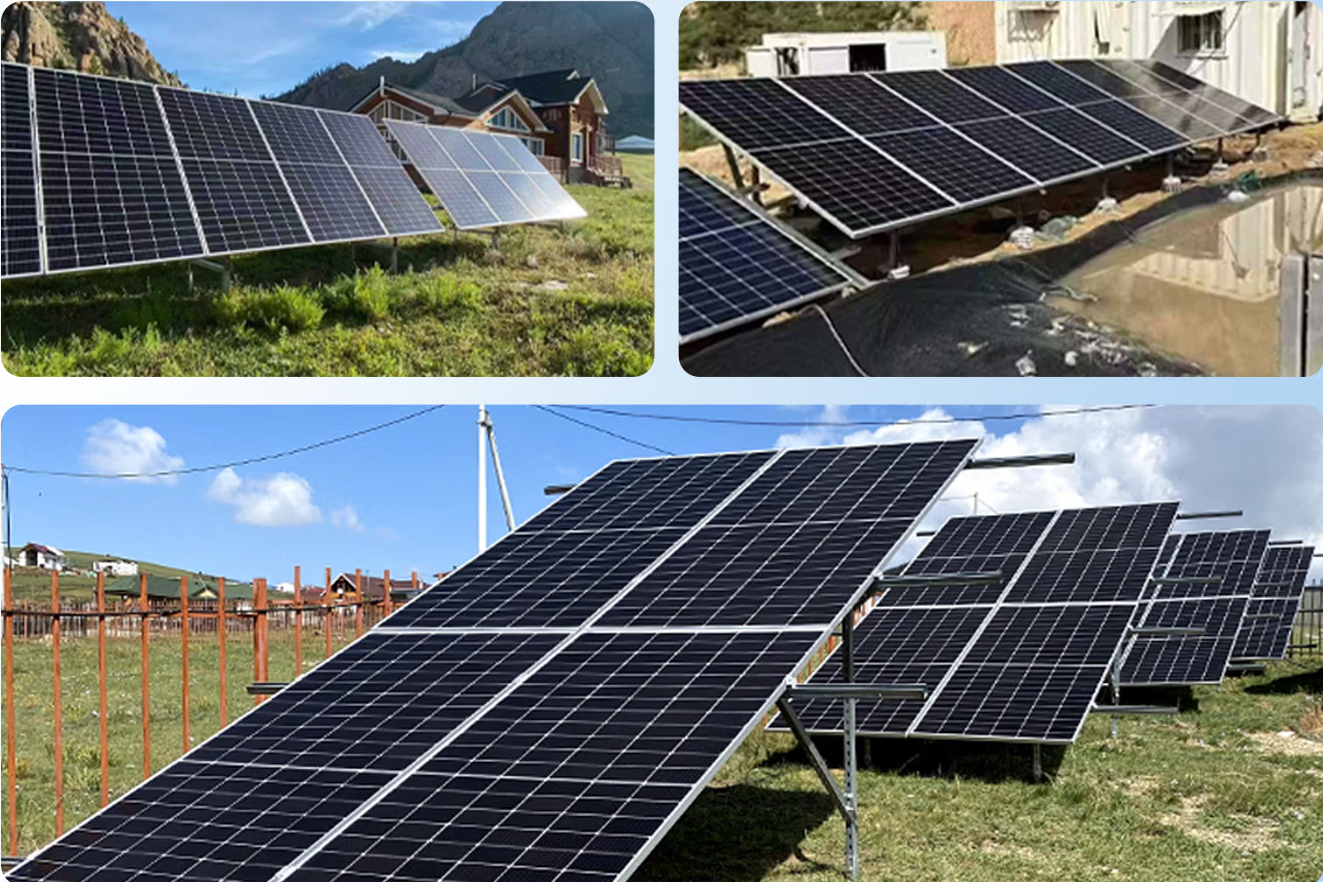 Solar panel kit application scenarios