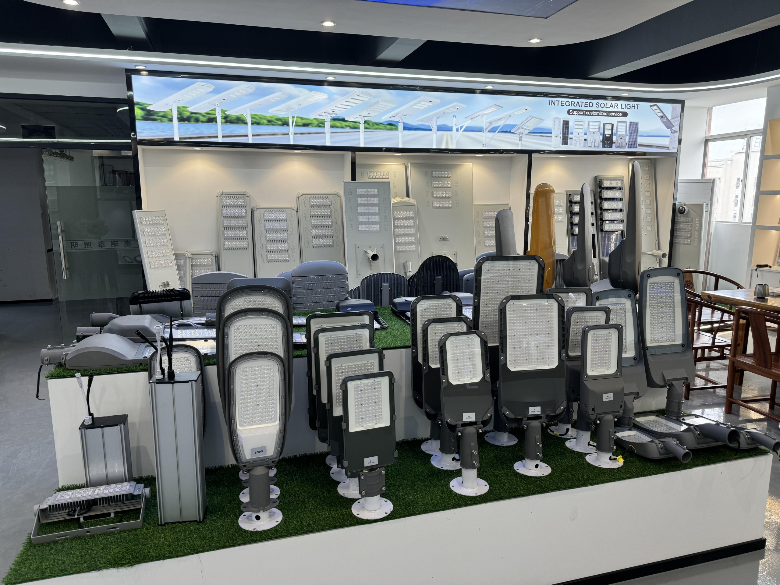 Lighting showroom